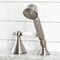 Kingston Brass KSK2368PLTR Transfer Valve Set for Roman Tub Faucet, Brushed Nickel KSK2368PLTR - alternate 5